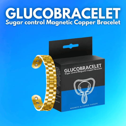 GlucoBracelet™ Sugar Control Magnetic Copper Bracelet