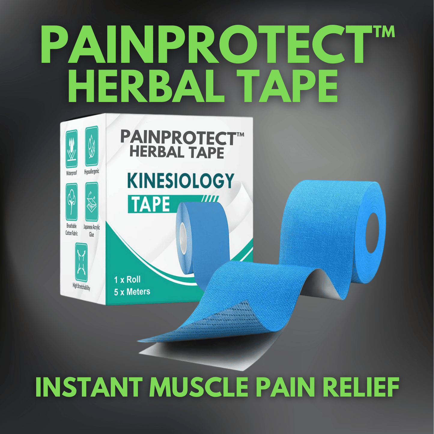 PainProtect™ - Herbal Tape For Instant Muscle Pain Relief
