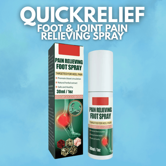 QuickRelief™ - Foot & Joint Pain Relieving Spray - (Buy 1 Get 1 Free)
