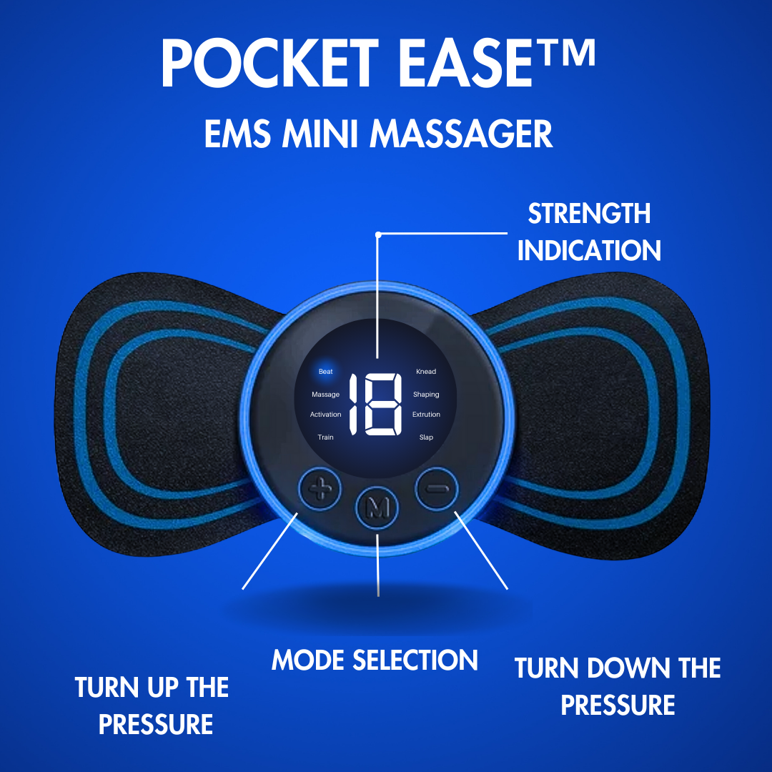 Pocket Ease™ - Ems mini Massager
