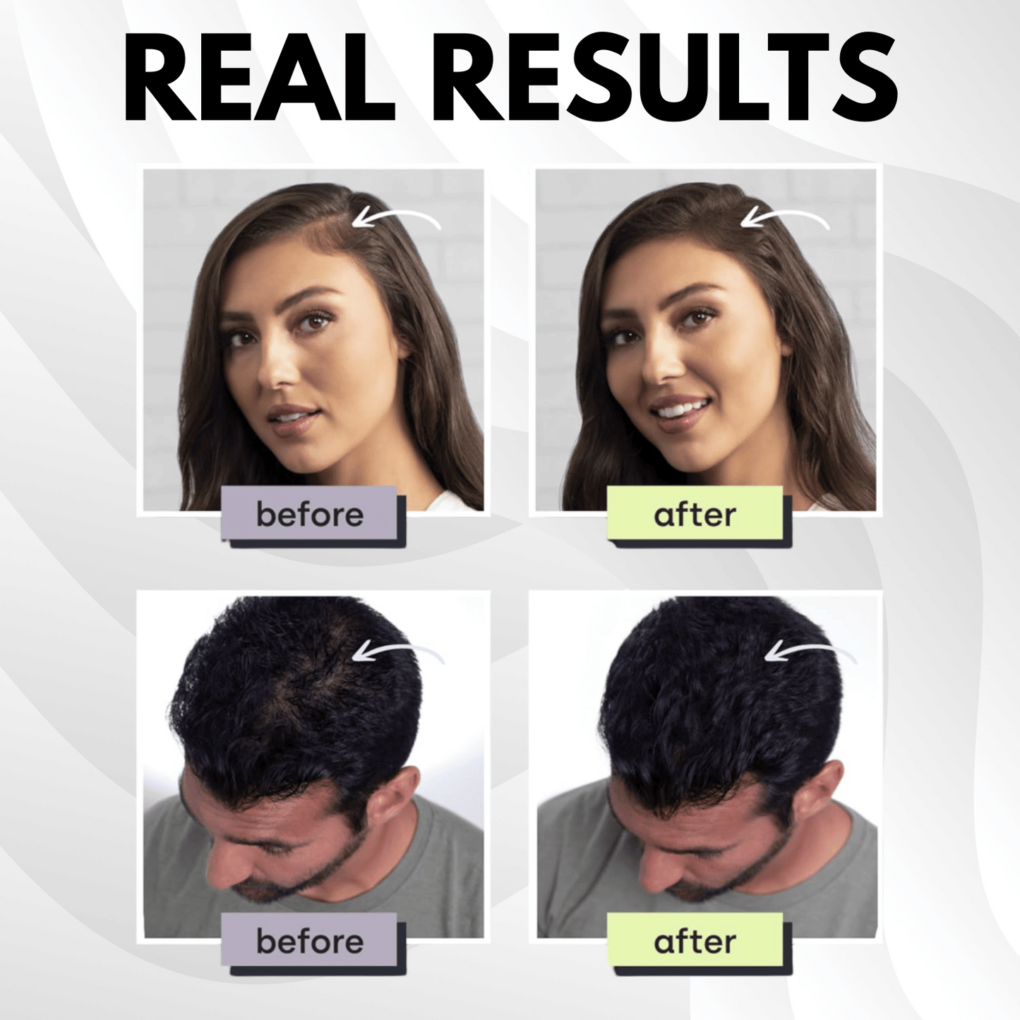 HairGrow - Hair Building Fibres For Men