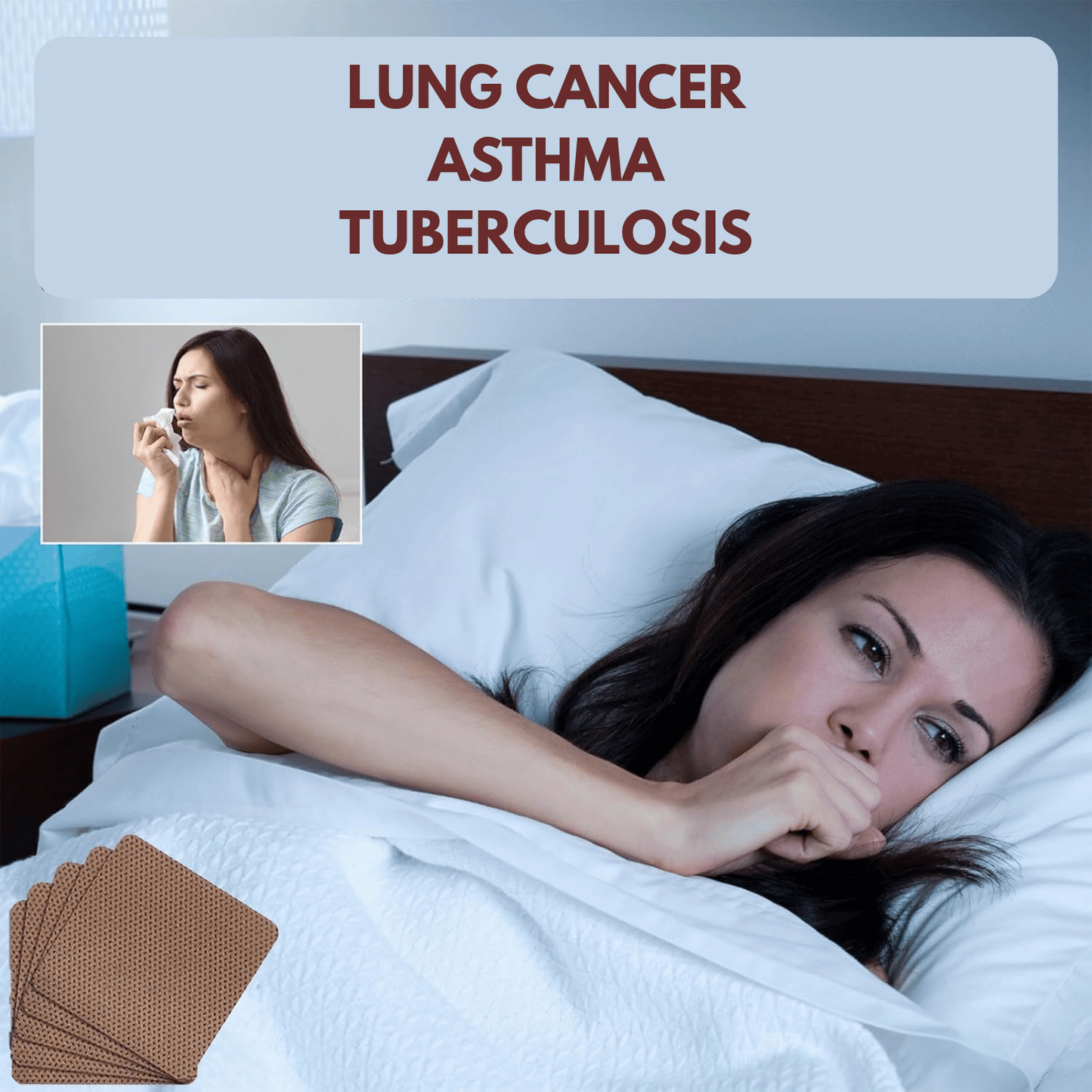 SmokeShield™️ - Herbal Detox Patches for Breathing Relief & Lung Protection (Pack of 40)